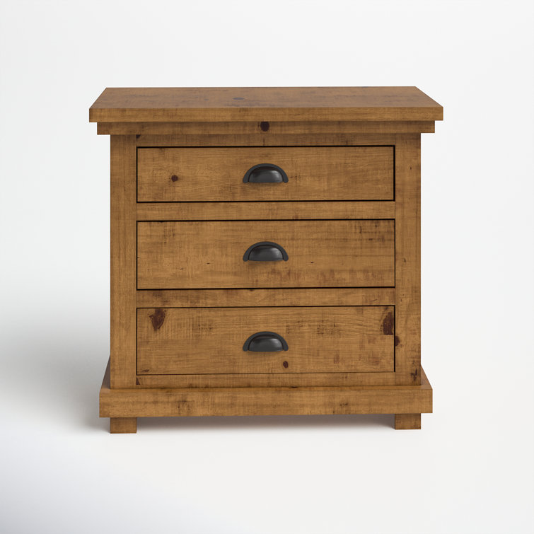 Birch Lane™ Wolferstorn 32'' W Nightstand & Reviews | Wayfair Birch Lane™ Wolferstorn 32'' W Nightstand & Reviews | Wayfair